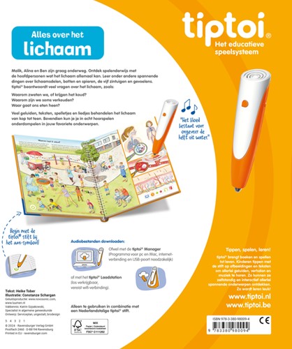 tiptoi® Alles over het lichaam 1 Stuk-2