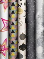 Consumentenrol Dazzling Yule 200x70cm 1 Rol