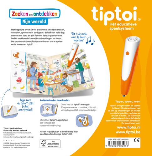 tiptoi® Zoeken en ontdekken Mijn wereld 1 Stuk-2
