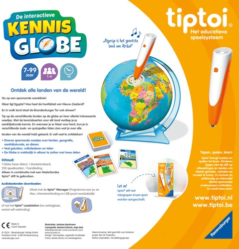 tiptoi® De interactieve kennis Globe 1 Doos-2