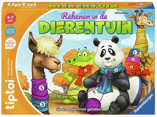 tiptoi® Rekenen in de dierentuin 1 Doos