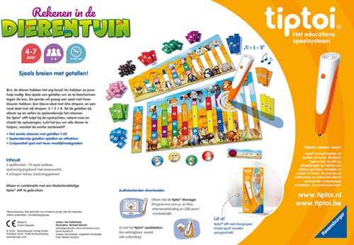 tiptoi® Rekenen in de dierentuin 1 Doos-2