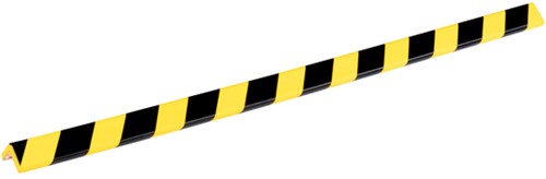 Beschermingsprofiel Durable C35 hoek 1m geel zwart 1 Stuk-2
