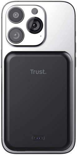 Powerbank Trust Magnetic draadloos 5000MAH zwart 1 Stuk-1