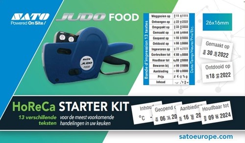 Etiketteertang Sato Judo Food 1 Stuk-2