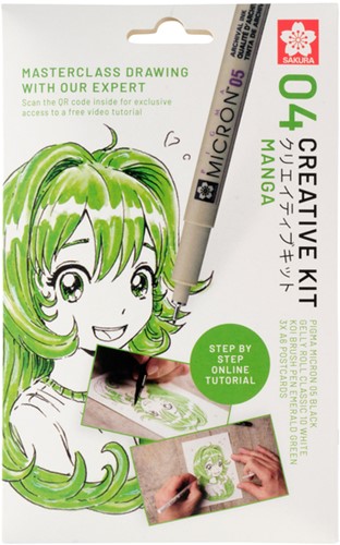 Tekenset Sakura Creative Kit Manga 6 Stuk
