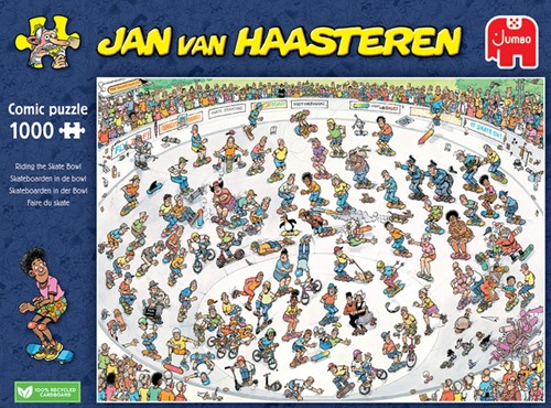 Puzzel JvH Skatebowl 1000st 1000 Doos-3