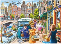 Puzzel Wasgij Original 45 Verhuisdag! 1000st 1000 Doos-1
