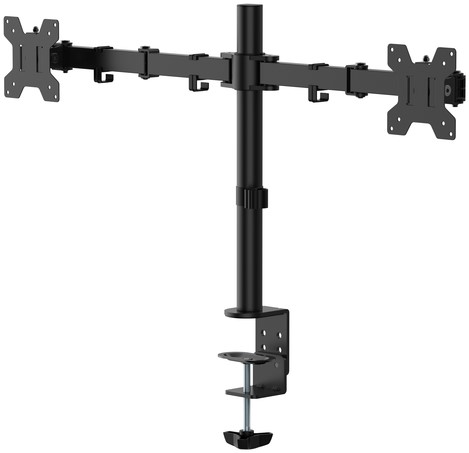 Monitorarm Quantore 2 schermen 17-27 inch zwart 1 Stuk-3