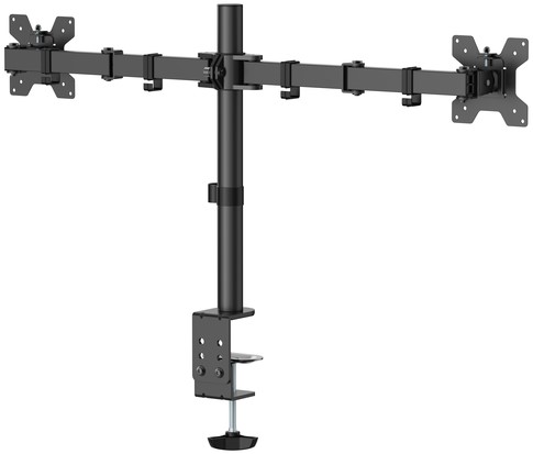 Monitorarm Quantore 2 schermen 17-27 inch zwart 1 Stuk-2