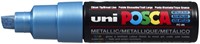 Paintmarker Uni POSCA PC8K B schuin metallic blauw 1 Stuk
