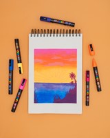 Paintmarker Uni POSCA PC3M F glitter gl 1 Stuk-3