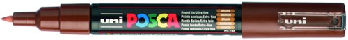 Verfstift Posca PC1MC EF bruin 1 Stuk