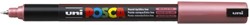 Paintmarker Uni POSCA PC1MR EF metallic rood 1 Stuk