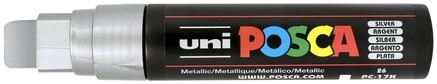 Verfstift Posca PC17K EB rechthoek zilver 1 Stuk