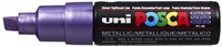 Paintmarker Uni POSCA PC8K B schuin metallic paars 1 Stuk