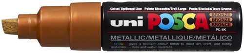 Paintmarker Uni POSCA PC8K B schuin brons 1 Stuk