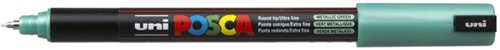 Verfstift Posca PC1MR EF metallic groen 1 Stuk