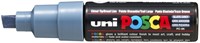 Paintmarker Uni POSCA PC8K B schuin leisteengrijs 1 Stuk