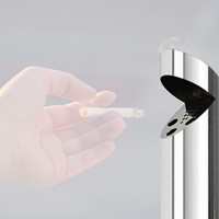 Asbak BRASQ wand AT200 RVS 1 Stuk-7