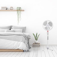 Statiefventilator BRASQ F300 Ø 40cm wit 1 Stuk-7