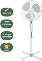 Statiefventilator BRASQ F300 Ø 40cm wit 1 Stuk-3