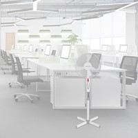 Statiefventilator BRASQ F300 Ø 40cm wit 1 Stuk-2