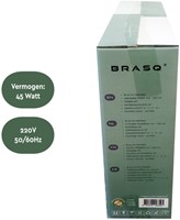 Statiefventilator BRASQ F300 Ø 40cm wit 1 Stuk-6