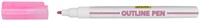 Viltstift Online Outline assorti doos à 6 stuks 6 Stuk-3