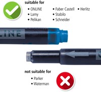 Inktpatroon Online Kombi 5st zwart 5 Stuk-2