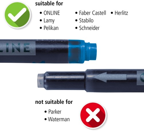 Inktpatroon Online Kombi 5st zwart 5 Stuk-2