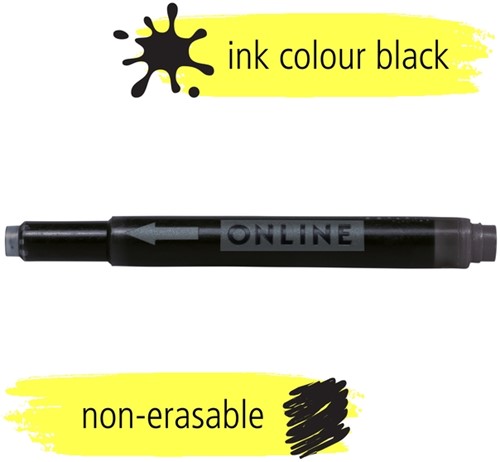 Inktpatroon Online Kombi 5st zwart 5 Stuk-3