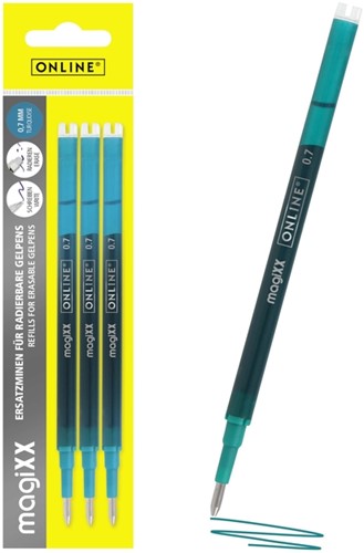 Gelschrijvervulling Online Magixx 0.7mm 3st tu 3 Stuk