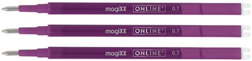 Gelschrijvervulling Online Magixx M 3st violet 3 Stuk-2