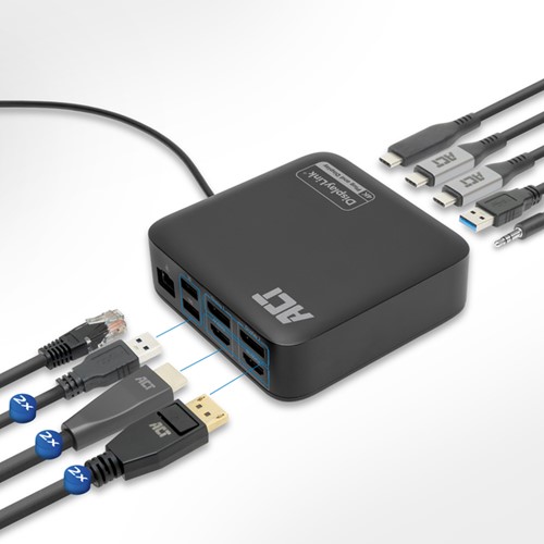 USB-C Docking Station HDMI monitoren displayLink 1 Stuk-1