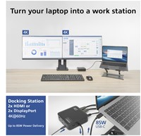 USB-C Docking Station HDMI monitoren displayLink 1 Stuk-6