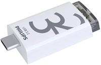 USB stick 3.2 Philips Click USB-C 32GB grijs 1 Stuk-2