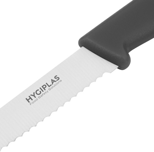 Tomatenmes Hygiplas gekarteld 10cm zwart 1 Stuk-2