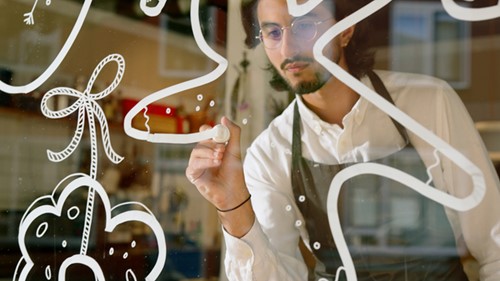 Krijtstift edding 4090 window blok 4-15mm assorti 4 Stuk-3