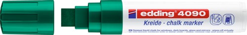 Krijtstift edding 4090 window blok 4-15mm groen 1 Stuk