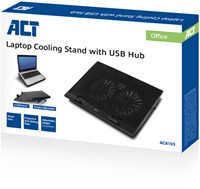 Laptopstandaard ventilator hoogte verstelb 4-p hub 1 Stuk-2