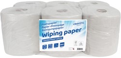 Poetspapier Cleaninq medium 1laags 270m wit 6 Rol