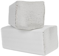 Handdoek Cleaninq Z-vouw 2-laags 22x22.5cm wit 20 Stuk-2