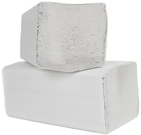Handdoek Cleaninq Z-vouw 2-laags 22x22.5cm wit 20 Stuk-2