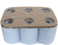 Handdoekrol Cleaninq Matic 2-laags 21cmx150m blauw 6 Rol-2