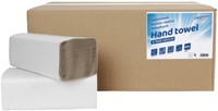 Handdoek Cleaninq H3 250x230mm 20x250 vel naturel 20 pak