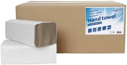 Handdoek Cleaninq H3 250x230mm 20x250 vel naturel 20 pak
