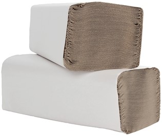 Handdoek Cleaninq Z-vouw 1-laags  naturel 5000 Vel-2