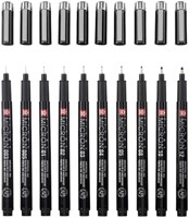 Fineliner Sakura Pigma Micron Black 10 stuks 10 Stuk-3