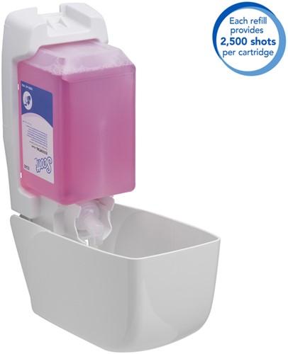 Handzeep Scott Essential foam roze 1000ml 6340 6 Stuk-1